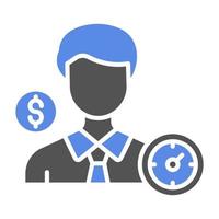 Performance Marketer Vector Icon Style