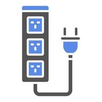 Extension Cord Vector Icon Style
