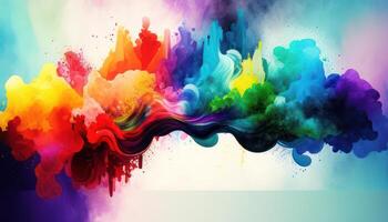 water color background colorful. photo