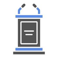 Bully Pulpit Vector Icon Style