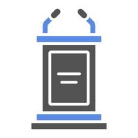 Bully Pulpit Vector Icon Style