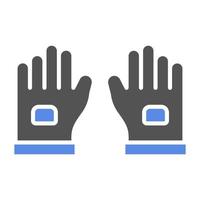 Gloves Vector Icon Style