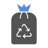 Garbage Vector Icon Style