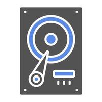 Hard Drive Vector Icon Style