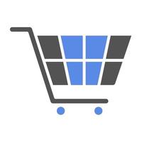 Shopping Cart Vector Icon Style