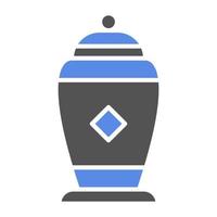 Cremation Vector Icon Style