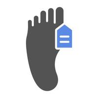 Corpse Vector Icon Style