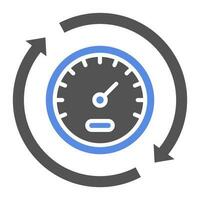 Performance Vector Icon Style