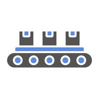 Conveyor Belt Vector Icon Style