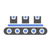 Conveyor Belt Vector Icon Style