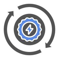 Energy Vector Icon Style