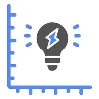 Luminous Efficacy Vector Icon Style