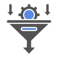 Bottleneck Vector Icon Style