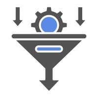 Bottleneck Vector Icon Style