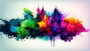 water color background colorful. photo