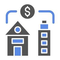 Building Strategy Vector Icon Style
