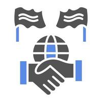Supported Countries Vector Icon Style