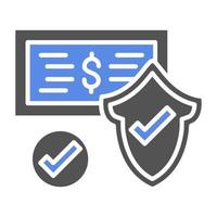 Safe And Secure Vector Icon Style