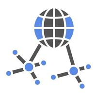 Network Vector Icon Style