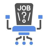 Job Vacancy Vector Icon Style