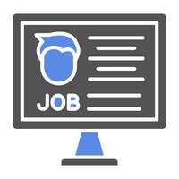 Job Application Vector Icon Style