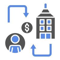 B2C Vector Icon Style