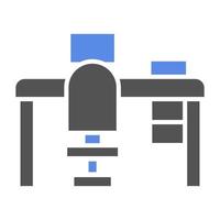 Workplace Vector Icon Style