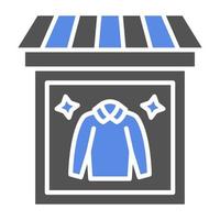 In Store Display Vector Icon Style