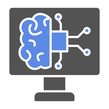 Computer Science Vector Icon Style