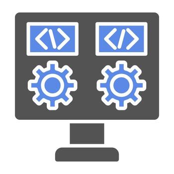 Dev Environment Vector Icon Style
