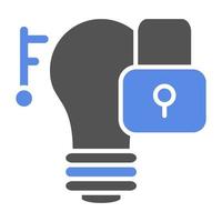 Intellectual Property Vector Icon Style