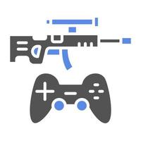 Action Game Vector Icon Style