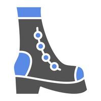 Autumn Boots Vector Icon Style