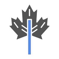 Maple Leaf Vector Icon Style