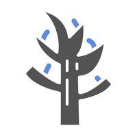 Dry Tree Vector Icon Style