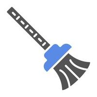 Broom Vector Icon Style