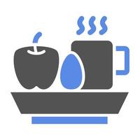 Breakfast Vector Icon Style