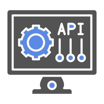 API Vector Icon Style
