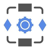 Algorithm Vector Icon Style
