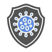 antibacteriano vector icono estilo