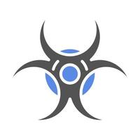 Biohazard Vector Icon Style