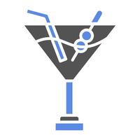 Martini Vector Icon Style