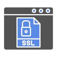 SSL Vector Icon Style