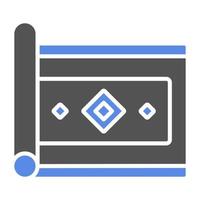 Carpet Vector Icon Style