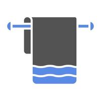 Towel Rack Vector Icon Style
