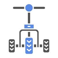 Tricycle Vector Icon Style