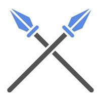 Spear Vector Icon Style