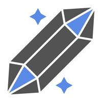 Gemstone Vector Icon Style