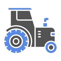 Tractor Vector Icon Style