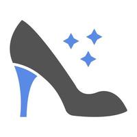 High Heels Vector Icon Style